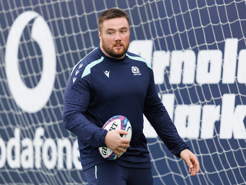 Back to anchor the Scotland scrum which struggled at times against Portugal. Lynchpin of the home pack.