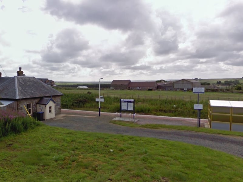 Situated on the Far North Line in the Highlands, Scotscalder Railway Station serves part of rural Caithness, including the hamlets of Scotscalder, Olgrinmore, Westerdale and Calder. It had just 242 entries and exits from April 2023 and March 2024 - making it the second quietest in Scotland.