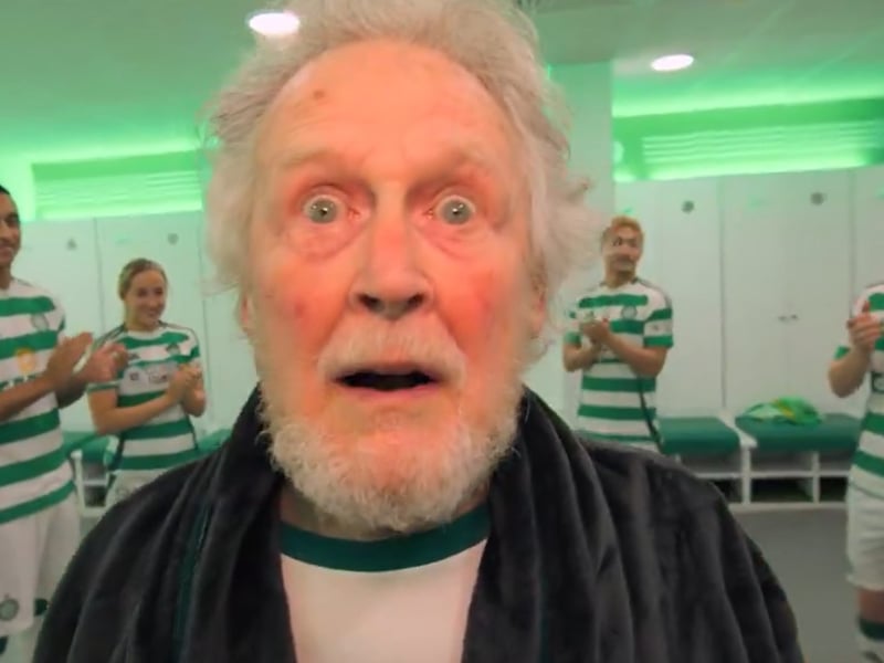 Actor and writer Tony Roper, famous for his role in Rab C Nesbitt, has starred in the Celtic Christmas video and has been a prominent supporter of the club he has followed since he was a child. 