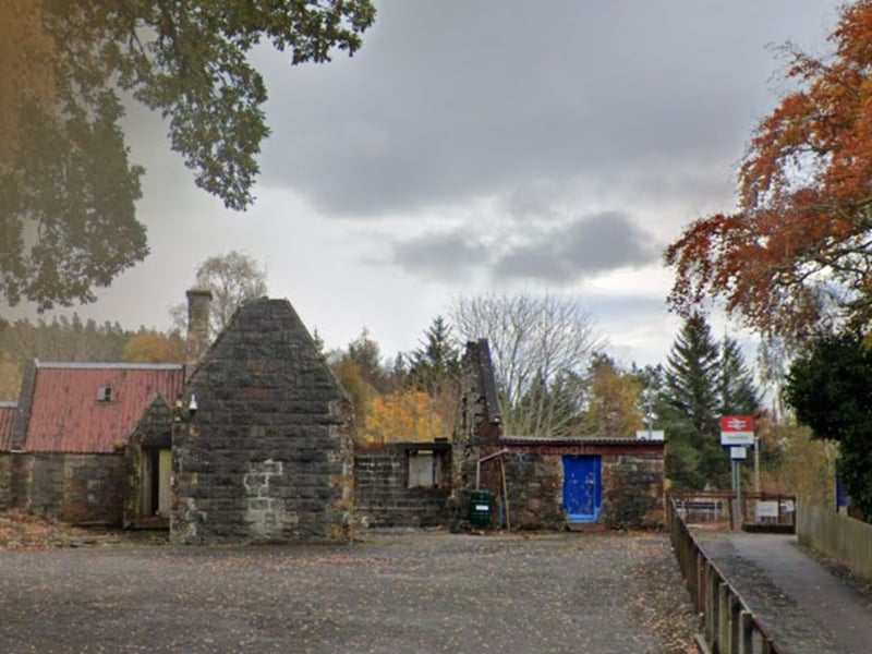 Originally opened in 1868, Invershin Railway Station is on the Far North Line, 61 miles from Inverness, between Culrain and Lairg. There were total of 440 arrivals or departures over the year.