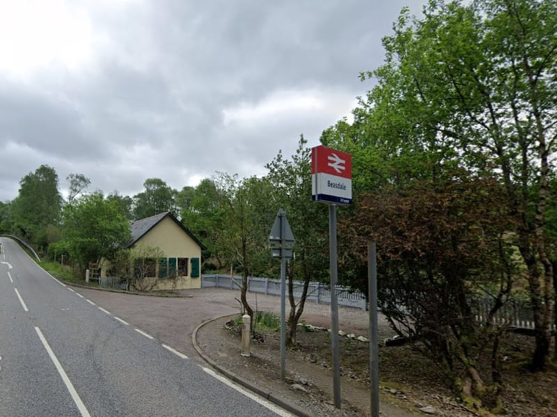 Originally a private station for nearby Arisaig House, Beasdale Railway Station is located between Lochailort and Arisaig on the West Highland Line. It's the fourth least-used railway station in Scotland, with just 260 journeys beginning or starting there.
