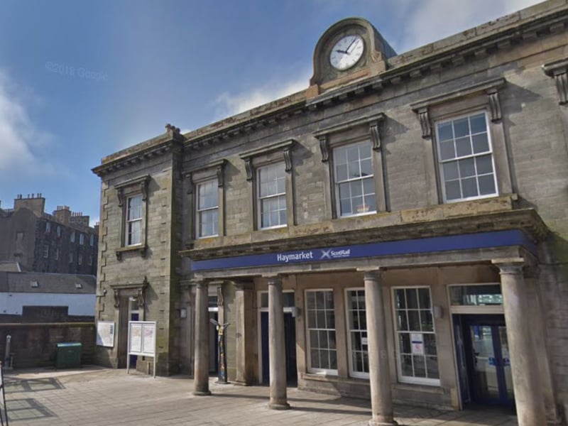 Edinburgh's second largest station completes the top five with 3 million passengers coming or going over the 12 months. When it was opened in 1842 Haymarket was the original terminus of the Glasgow-Edinburgh line, prior to Waverley being opened.