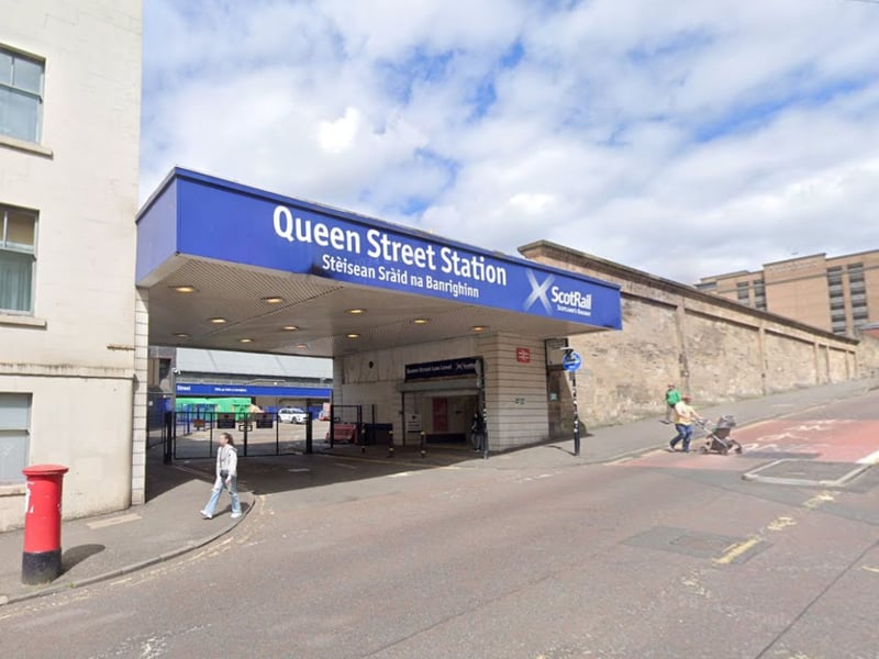 Its back to Scotland's biggest city for the third busiest spot to catch a train - 14.5 million passengers came in and out of Glasgow Queen Street Station over the year. Originally opened in 1842 as Dundas Street Station, it was given a £120 million revamp in the late 2010s.
