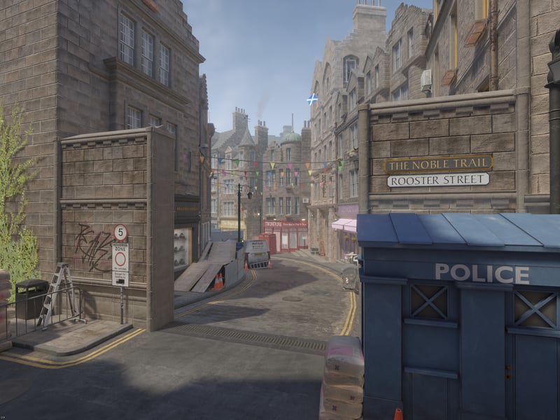Cockburn Street is cheekily renamed