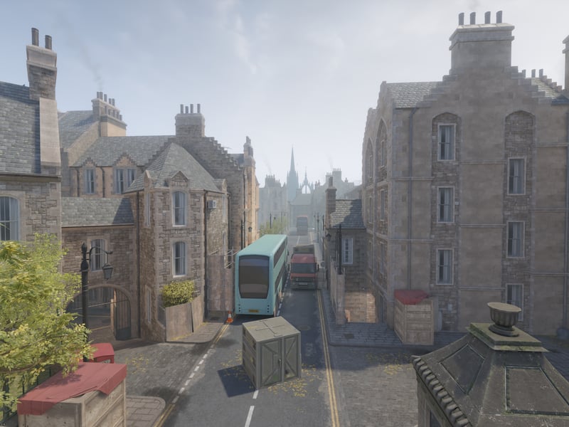 While they aren't able to be visited, the Edinburgh-based map creators have been sure to include elements of the city's skyline