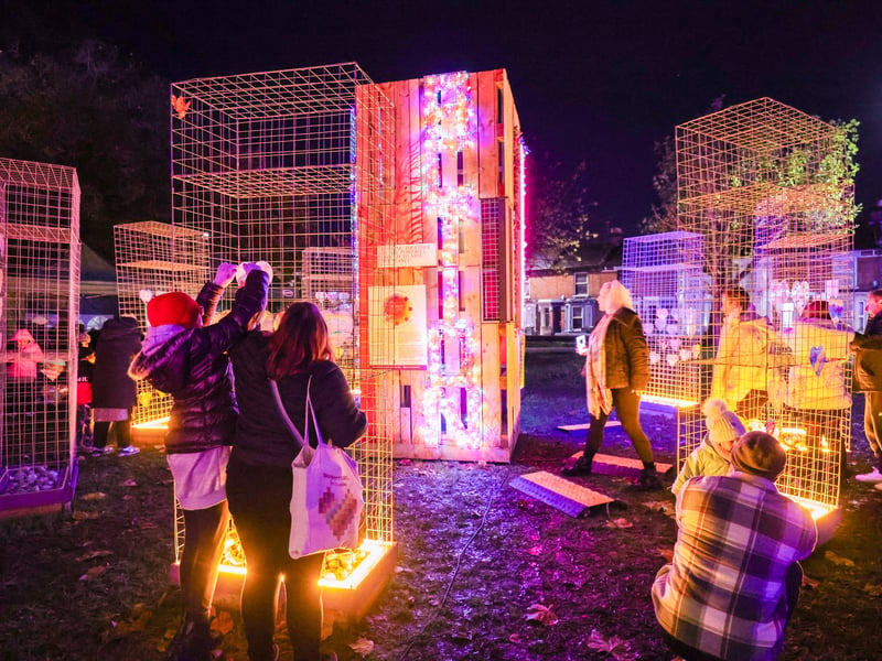 Stunning illuminations at St Mary's Church. Picture: Marcin Jedrysiak