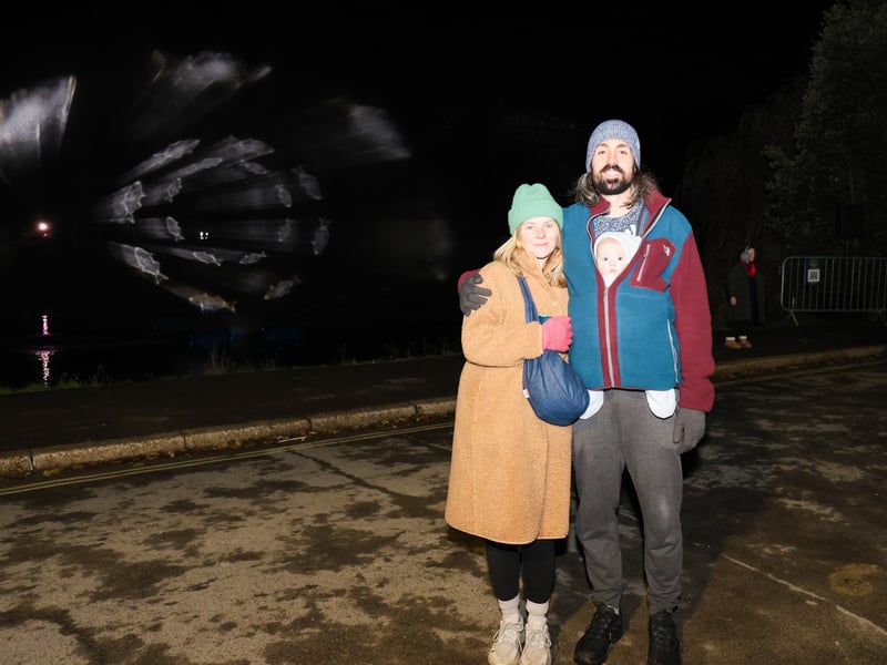 Asa with parents Molly and Harry at Hilsea Lido. Picture: Marcin Jedrysiak