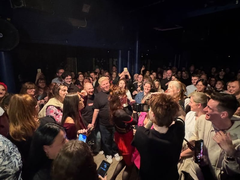 Kate Nash ventured into the audience during the set.