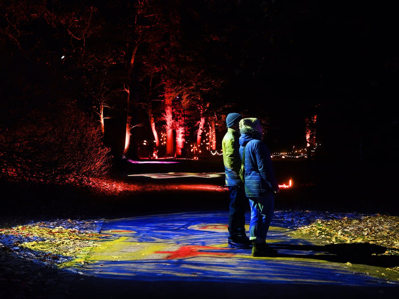 The event, which features illuminated installations and a bespoke Christmas food village, will be taking place from November 21 to December 31. 
