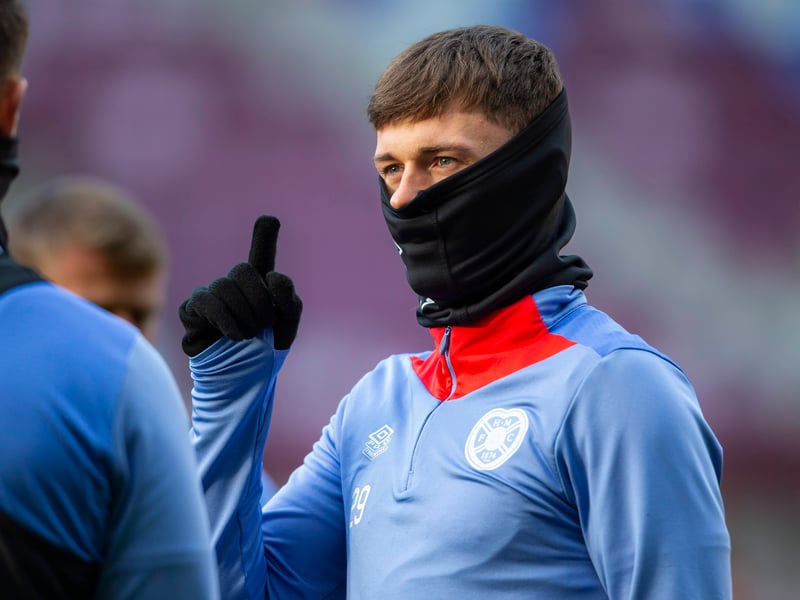 One of Hearts' most impressive performers this season, Penrice will be tasked with keeping the in-form Nicolas Kuhn quiet.