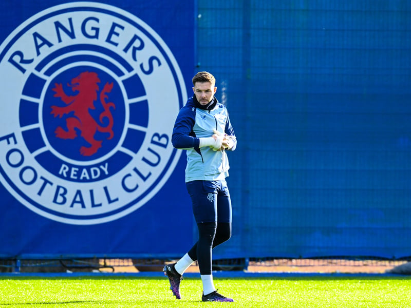The goalkeeper is Rangers' undisputed number one.