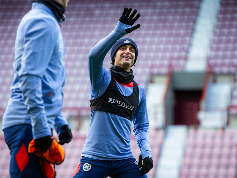 The Jambos' summer signing from Ross County will come back into the starting XI as Neil Critchley alters his formation to match the visiting champions.