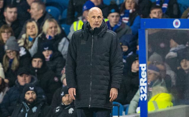 Rangers manager Philippe Clement is under serious pressure after the 1-1 draw with Dundee United. Cr: SNS Group.