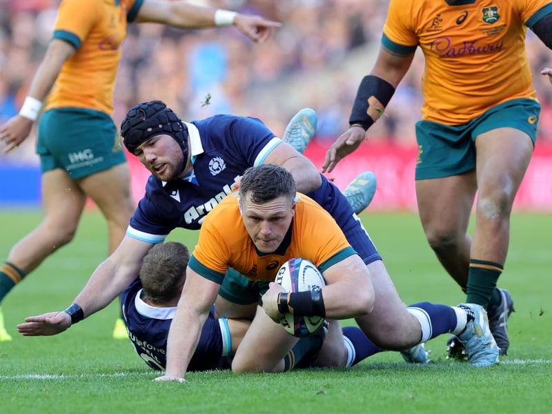 Scrummaged tenaciously and part of a pack that served it up to the Wallabies. Replaced by Will Hurd. 8