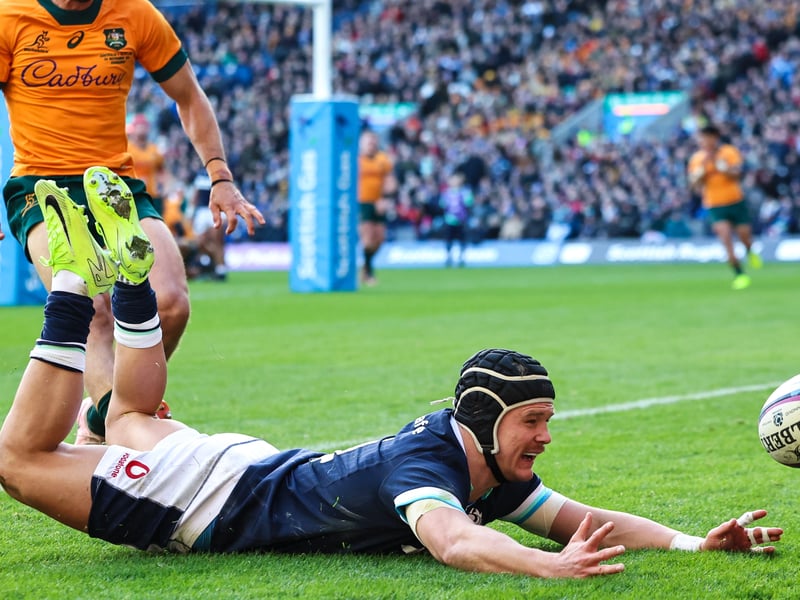 The little winger was unfortunate not to latch on to a kick from Finn Russell to score, and was even seen winning a turnover penalty at the other end of the pitch. His jinking burst set up the try for Josh Bayliss and his pace was a problem for Australia throughout. 8