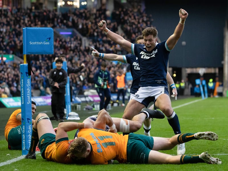 Josh Bayliss (above) was the pick of the subs, showing a good turn of foot to score his try. Dylan Richardson, Will Hurd and Rory Sutherland replenished the front row, while Alex Craig was also called upon at lock.