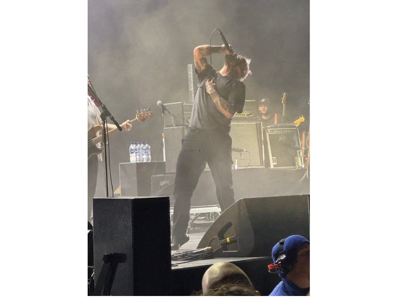 Idles played seven songs from their latest critically-acclaimed album TANGK.