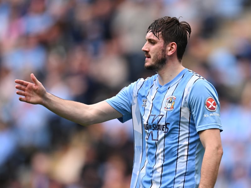 A man Rich Hughes knows well and one of the Pompey sporting director's big success stories at Forest Green. Has since enioyed success at Barnsley and Coventry, but it's been limited playing time for the 25-year-old this term. With a new boss coming in with the Sky Blues, there may be changes afoot at the Coventry Building Society Arena.