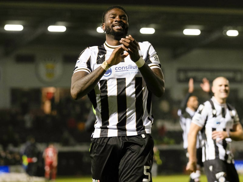 Performed admirably as St Mirren ended Aberdeen's unbeaten run with a 2-1 win in Paisley. Rated at 8.3 for his all-action performance, Taylor won 100% of his tackles, 100% of his duels, making three blocks and four clearances.