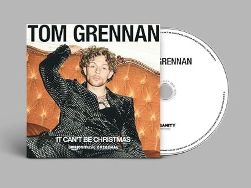 Tom Grennan's bid for Christmas Number One could be hampered by the fact it is only available on Amazon Music. It's still 13/1 to go all the way to the top.