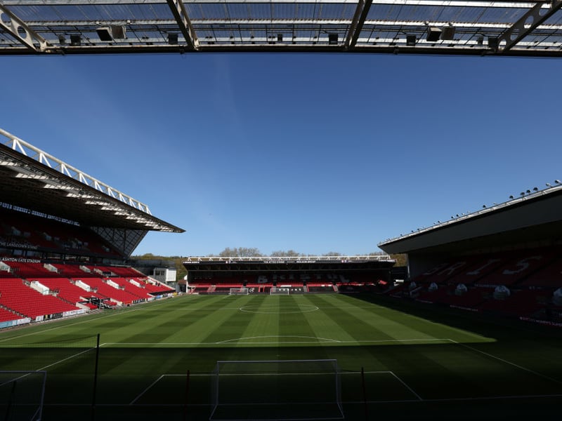 Average percentage of stadium filled: 81.5%