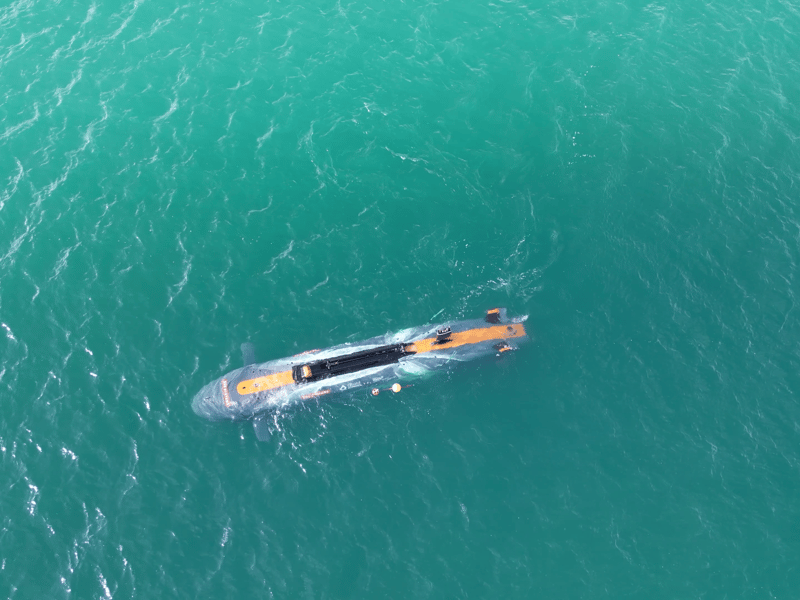 Herne - an Extra Large Autonomous Submarine Underwater Vehicle built by Portsmouth engineers - has been successfully tested on the South Coast of England.