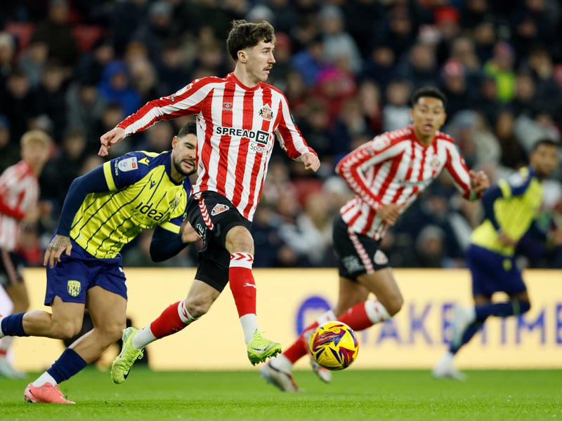 Only captain Dan Neil has more league minutes for Sunderland than Hume, whose return of one goal and six assists from right-back is very impressive. Just as consistent defensively too.
