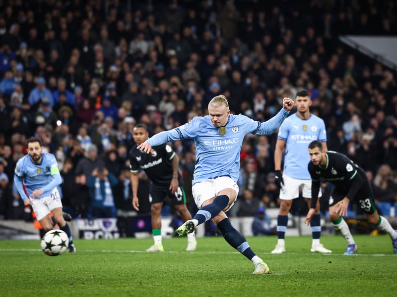 Has scored five in three previous games against Palace but has netted just once in the last five City matches.