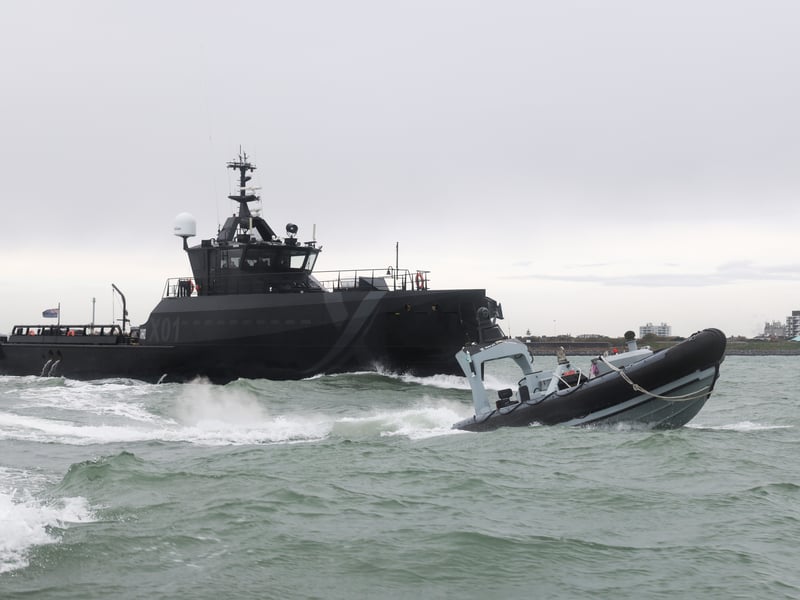 The trials saw the autonomous Pac24 both remotely piloted and have manoeuvres pre-programmed in a range of real-life scenarios in the Solent.