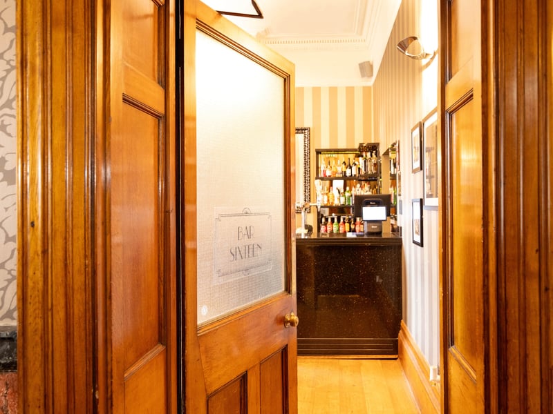Bar Sixteen is a welcoming, intimate bar boasting a cosy ambiance at Cathedral Quarter Hotel Derby