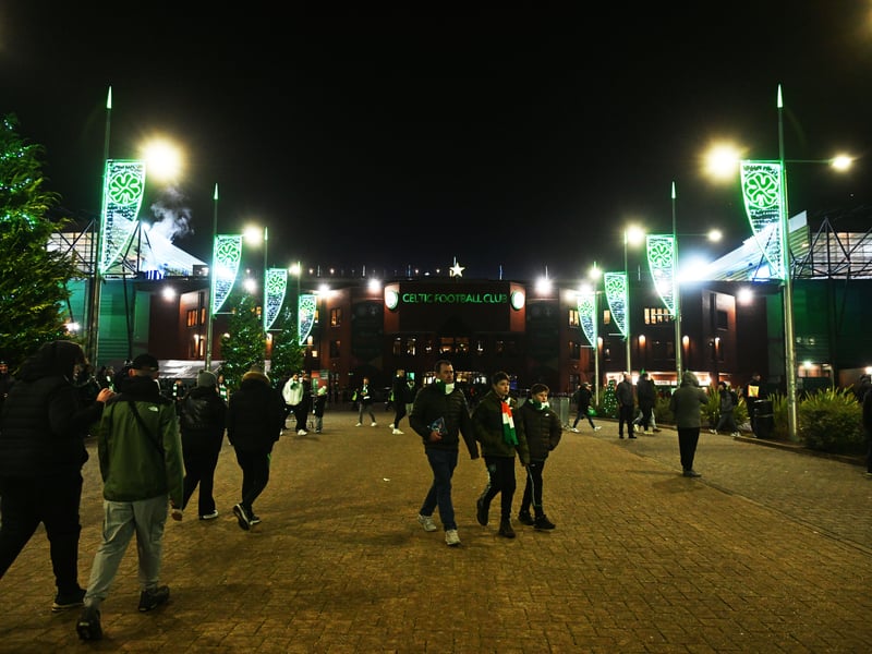 The Christmas lights are up on Celtic Way as the festive season draws closer.
