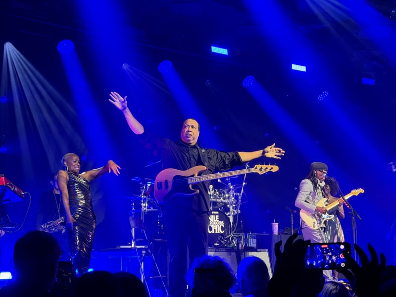 Every member of Chic had their chance to shine,