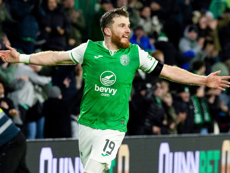 An absolute menace to Hearts going forward. Did a power of work in the recovery runs, too, as the home side looked to counter down his side of the pitch. And what a ball for Gayle to score such a vital goal. Player of the Match.