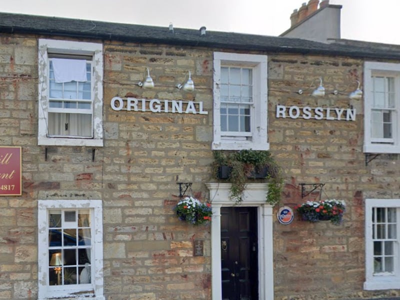 The Original Rossalyn Inn Gastropub in Roslin has a 4* rating from 423 reviews. A TripAdvisor reviewer said: “Just a few minutes from the Chapel, this pub has a cosy and friendly atmosphere. There is a good selection of lunchtime dishes for all tastes. We chose the pheasant and the 'house' fish and chips, both dishes were tasty and well presented . Friendly bar staff. Recommended.”