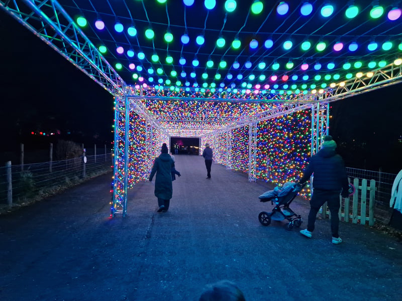 The tunnel of lights