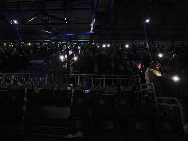 Pompey pictures captured by our photographer Jason Brown of drama unfolding, as Fratton Park plunged into darkness forcing Millwall postponement.
