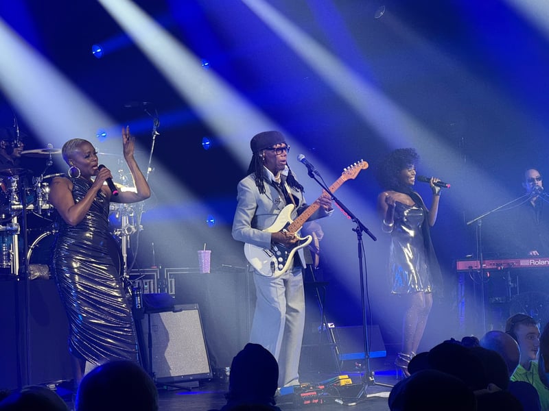 Along with the songs he wrote for Chic, Rodgers also played plenty of famous songs he wrote and produced.