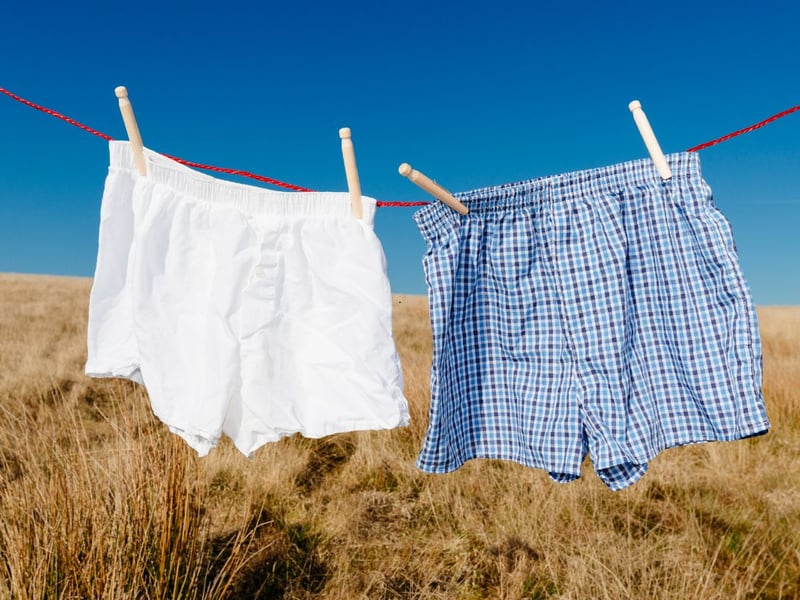 Boxers, pants, bras - none of them are particularly good Christmas presents. The only stocking should be the one filled with gifts.