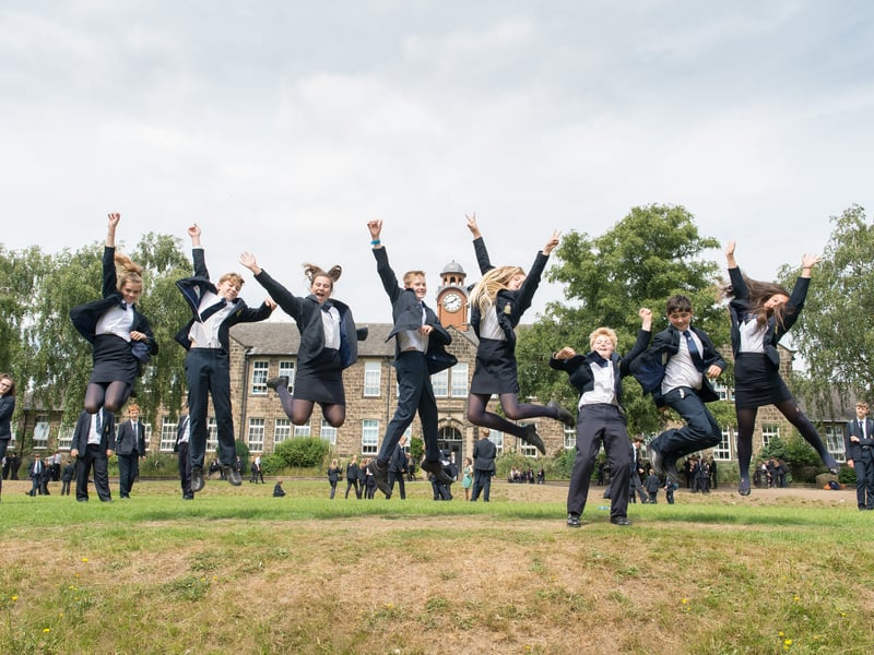 Prince Henry’s Grammar School, located on Farnley Lane, Otley, saw 61.9% of pupils achieve a grade 5 or above in their English and maths GCSEs.