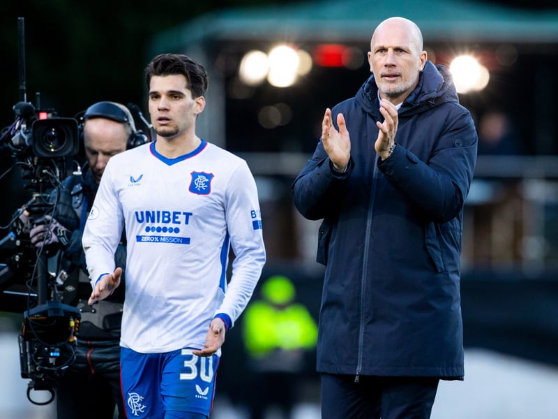 Not part of Rangers' Europa League squad and is ineligible to play against Spurs.