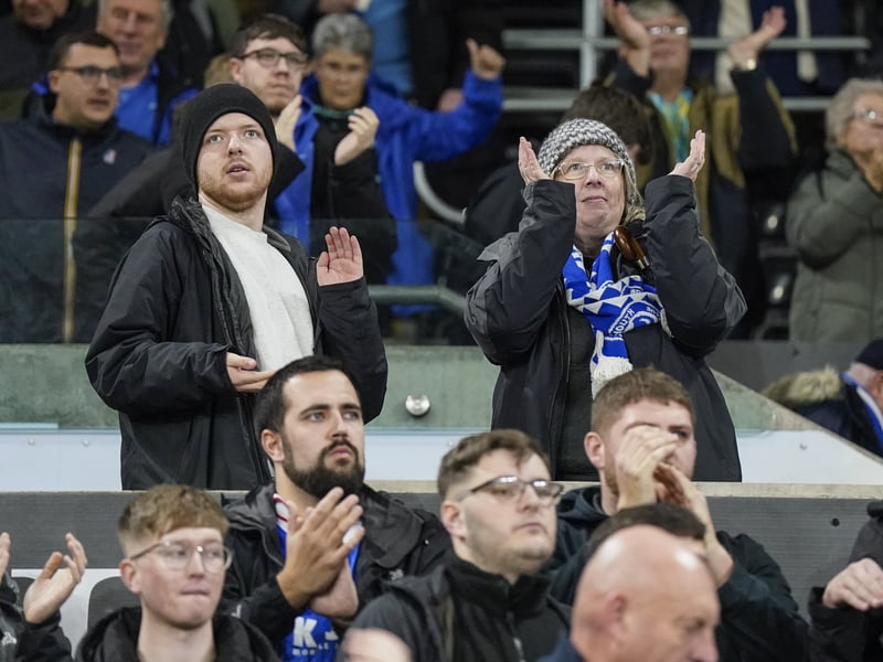 26 brilliant pictures of Portsmouth faithful in full voice for Swansea City away day