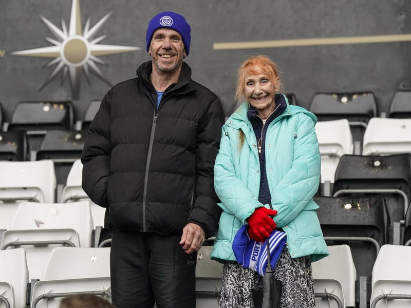 26 brilliant pictures of Portsmouth faithful in full voice for Swansea City away day from out photographer Jason Brown.
