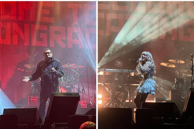 Paul Heaton and Rianne Downy put on a great show at the Glasgow OVO Hydro.