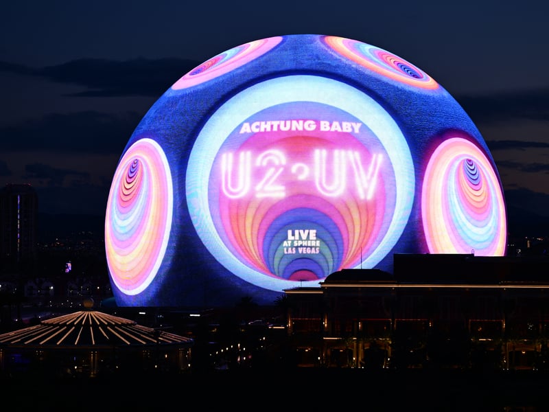 U2 introduced a futuristic twist to the Vegas residency. Held at the ground-breaking Sphere venue, the Irish rock icons combined immersive visuals with their iconic sound, grossing $244.5 million from just 40 performances in this limited engagement.