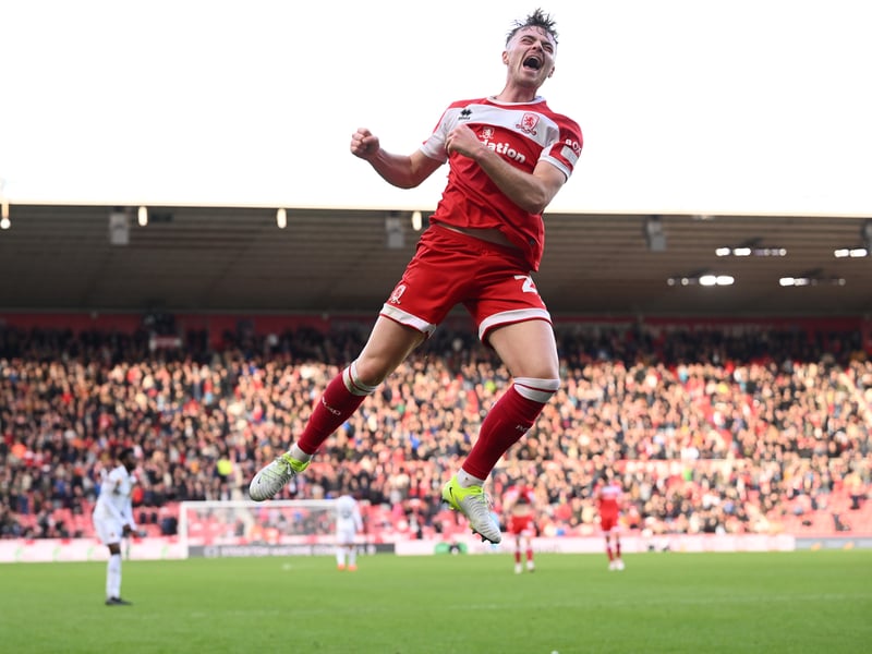 Centre-forward 1: Tommy Conway (Middlesbrough)