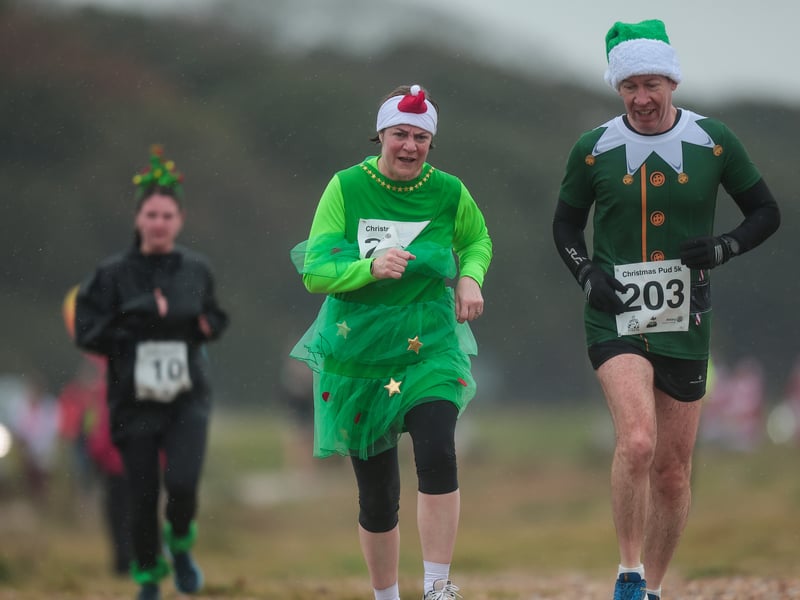 Festive fundraisers. Picture: Chris Moorhouse (011224-38)
