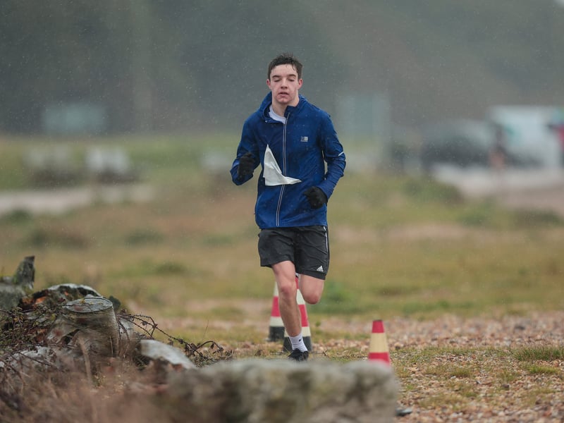 Isaac Moring was second. Picture: Chris Moorhouse (011224-19)