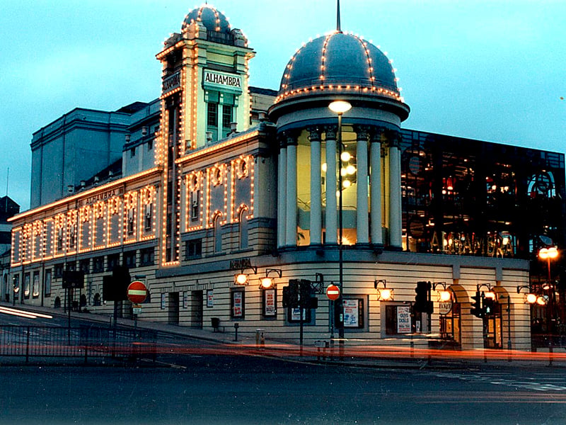 The Alhambra Theatre is often referred to as the jewel in the city's crown and with good reason. The site was named after the Alhambra Palace in Granada, Spain, and has become one of the most distinguished venues in the North.