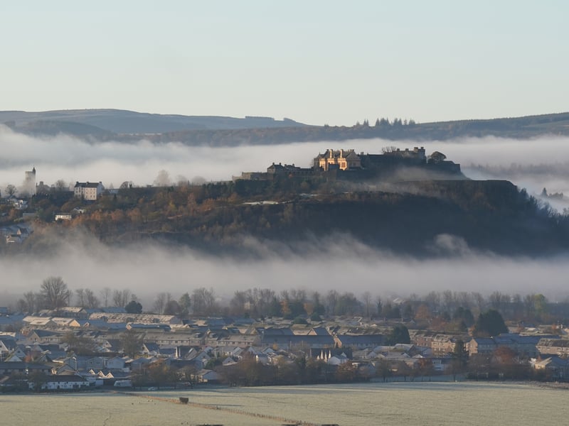 Stirling is ranked the happiest place to live in Scotland