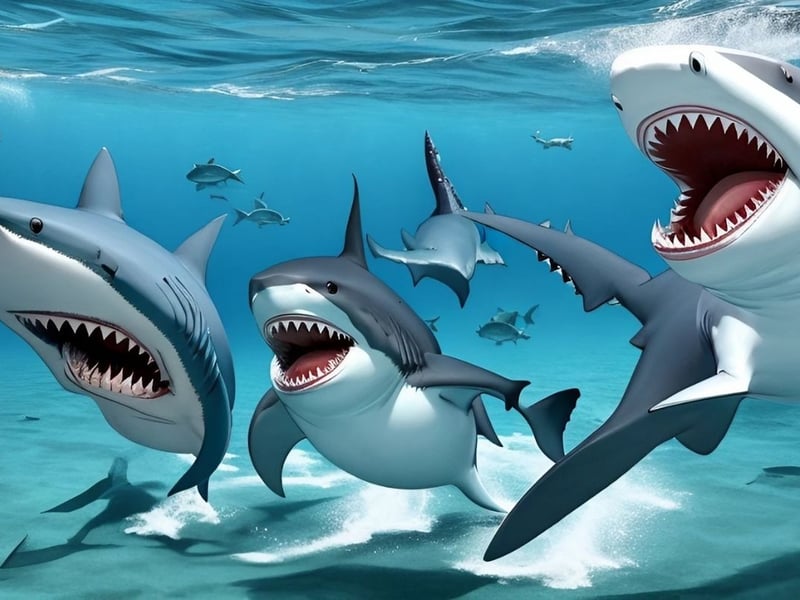 Santa Jaws.